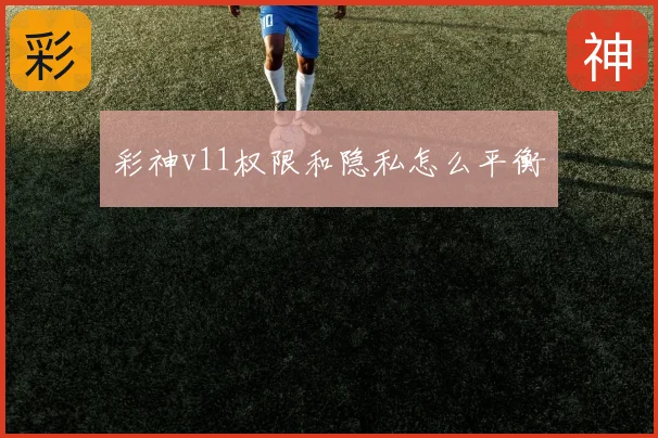 彩神v11权限和隐私怎么平衡
